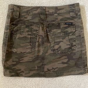 Sanctuary Camo Cargo Skirt